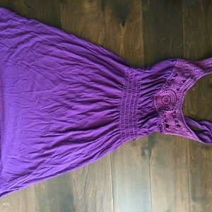 Cute purple forever 21 summer dress